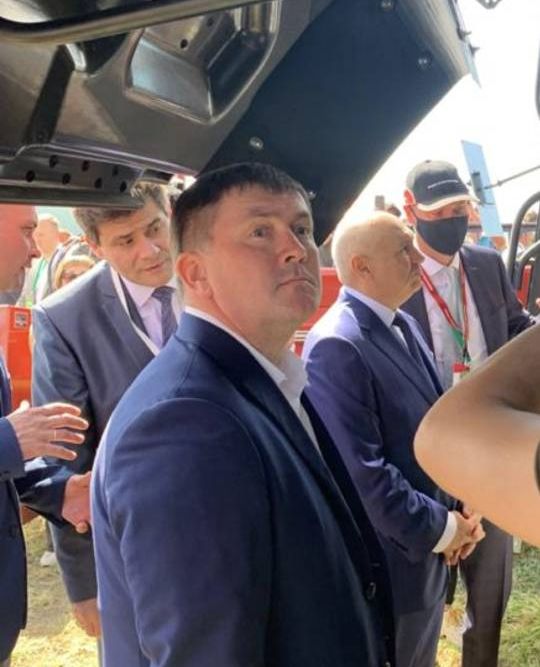 Алексей Шмыков принял участие в работе выставки «Всероссийский День поля-2021»