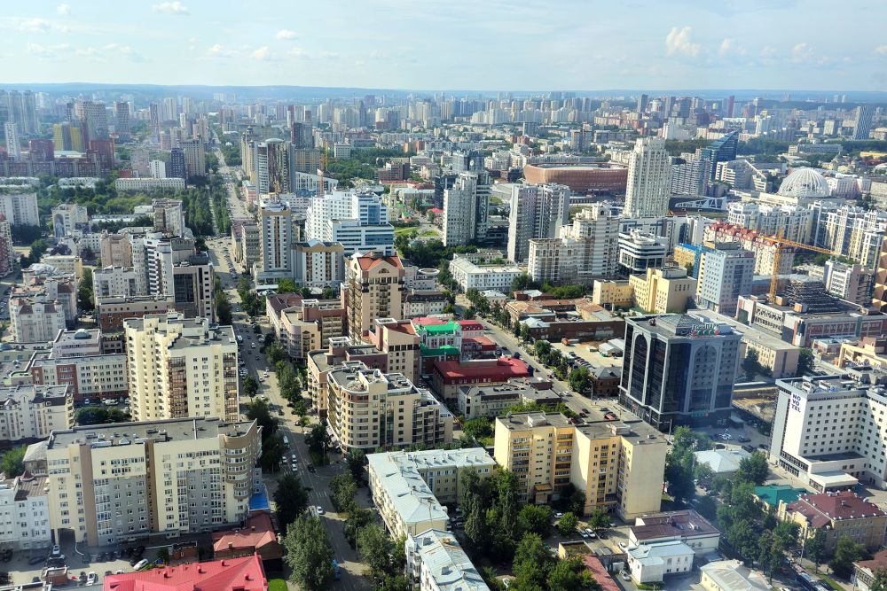 Екатеринбургу не удалось занять место в десятке наиболее востребованных для миграции городов России