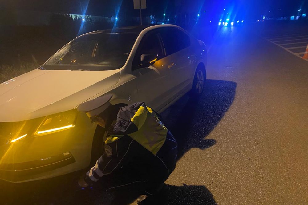 В субботу вечером в Каменске-Уральском на улице Суворова произошло ДТП с пешеходом