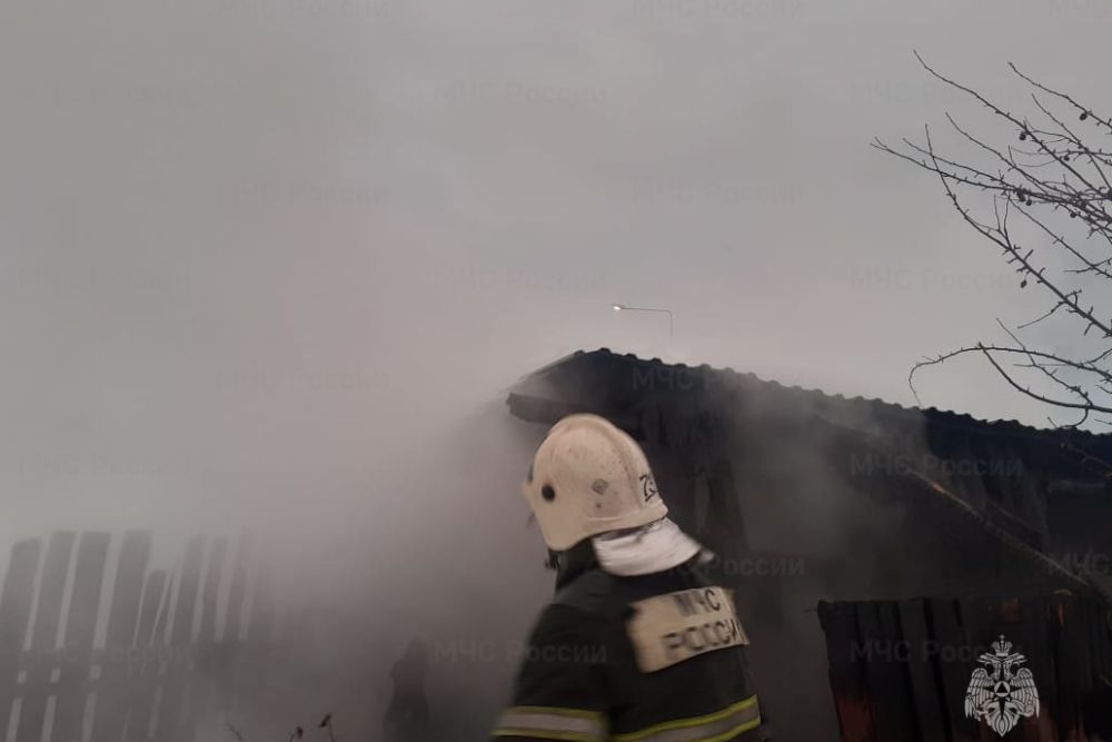 При пожаре в Каменском районе погиб человек