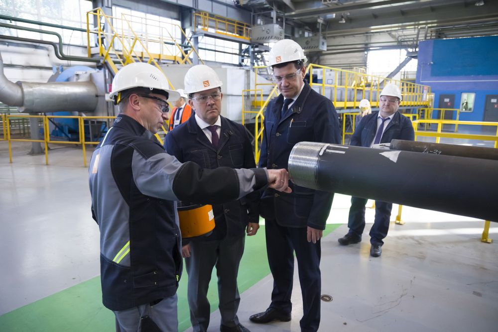 СинТЗ продемонстрировал работу высокотехнологичного производства