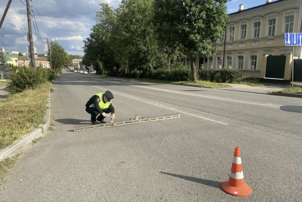 В результате ДТП женщина-пешеход оказалась в больнице