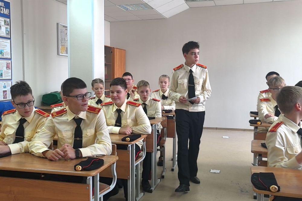 Кадетский класс имени Героя России Максима Шоломова открылся в школе №16 Екатеринбурга