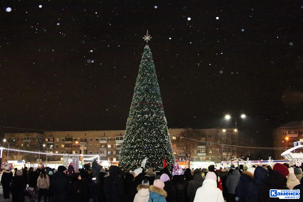 Традиционные новогодние городки открылись в Каменске-Уральском. Фоторепортаж Виртуального Каменска