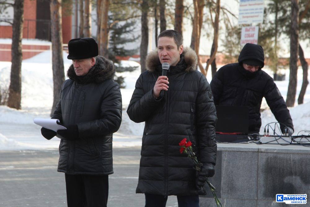 В Каменске-Уральском простились с гвардии сержантом Алексеем Гаврюшенко