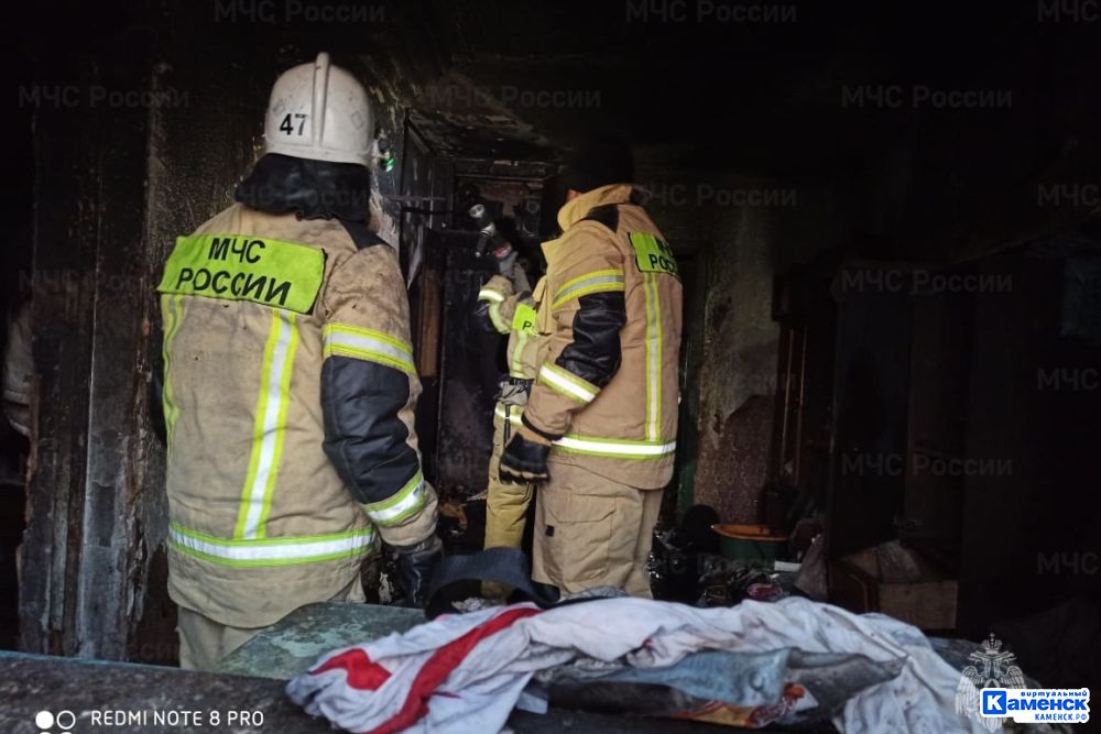 Вчера утром в Каменске-Уральском горело масло в маслованне цеха термической обработке