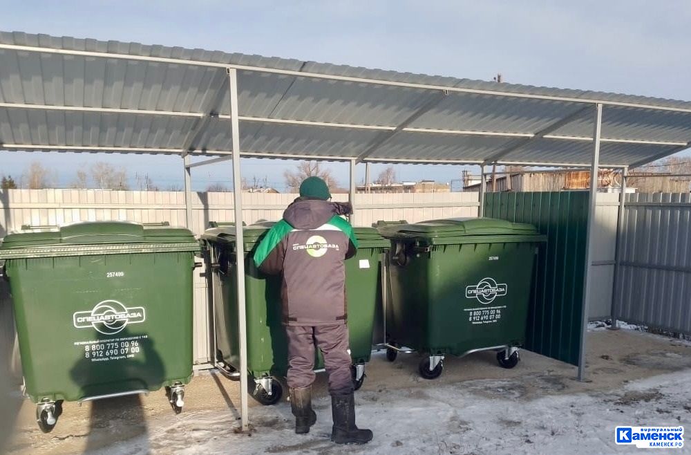 110 новых евроконтейнеров под мусор получит Каменск-Уральский