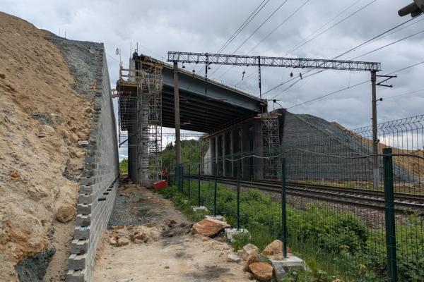 Путепровод в Каменск-Уральский в районе села Логиново запустят уже в этом году