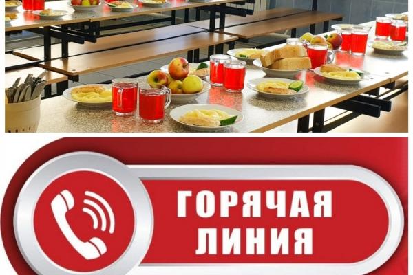 Горячая линия по школьному питанию