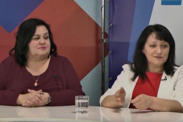 Визит. В гостях О. Таушканова, О. Говоровская