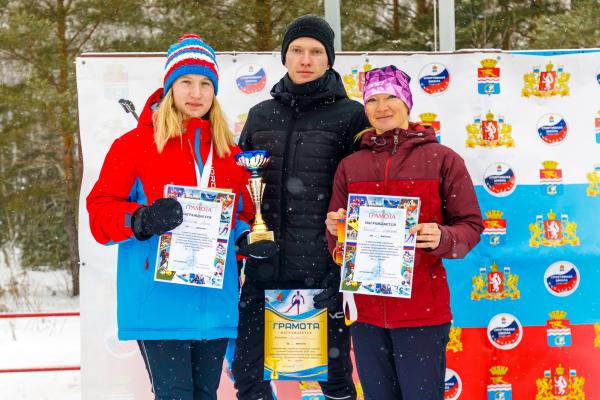 Синарские лыжники завоевали серебро городской спартакиады