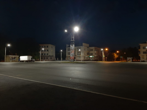 Светодиодные фонари установили на площади Беляева. На очереди Привокзальная площадь